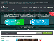 Tablet Screenshot of amenworld.nl